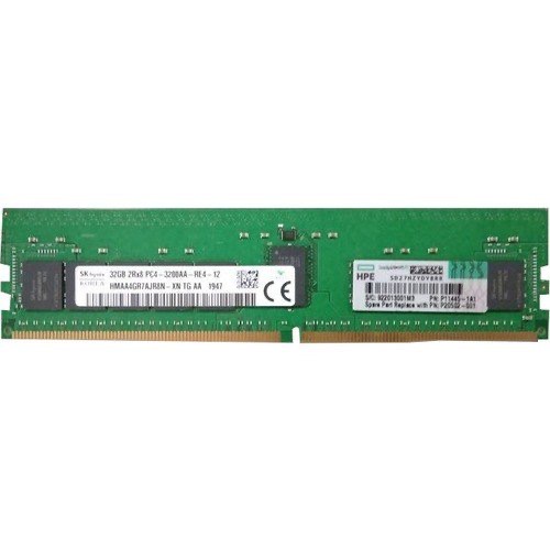 HPE 64GB (1x64GB) Dual Rank x4 DDR4-3200 CAS-22-22-22 Registered Smart Memory Kit